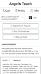 Mobile Screenshot of angelstouchofhamilton.com